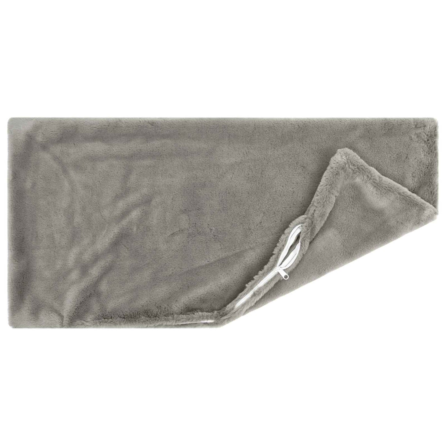 Cushion Cover 2 pcs HEERLEN Light Grey 50 x 75 cm