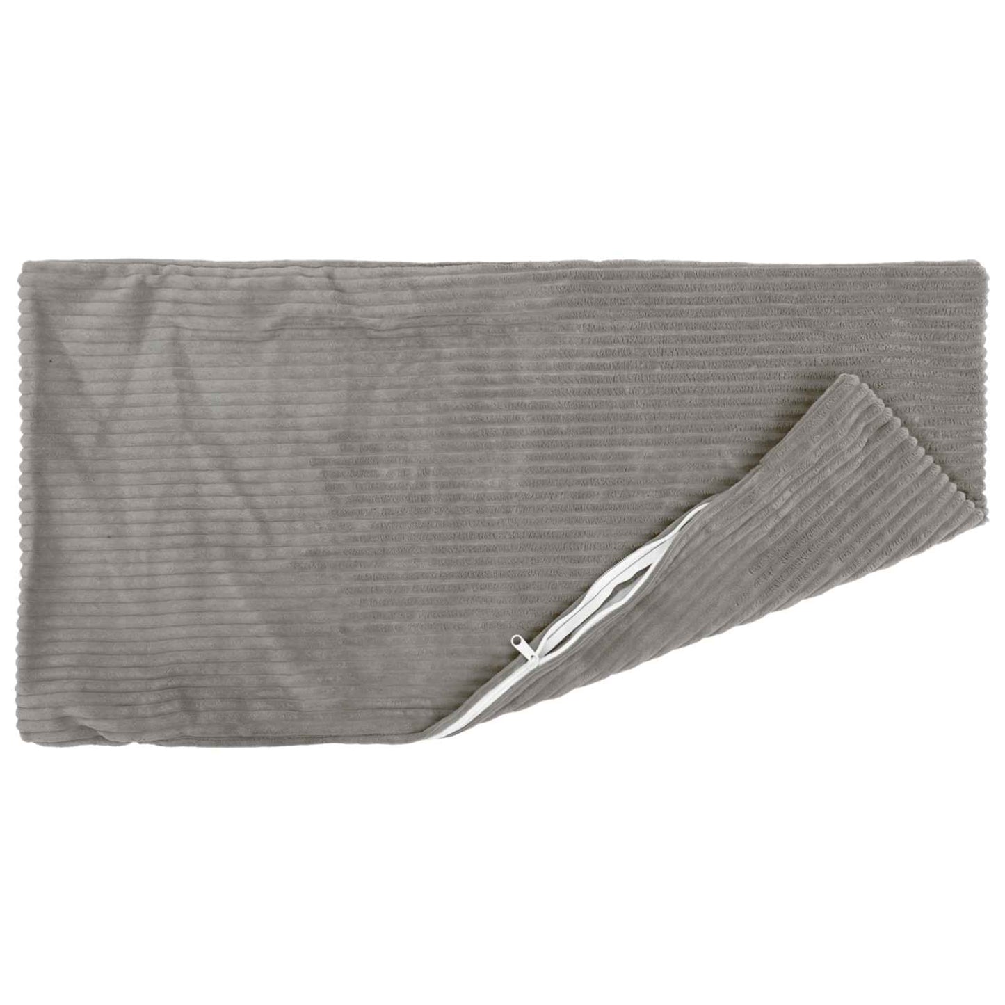 Cushion Cover 6 pcs HEERLEN Light Grey 50 x 80 cm Corduroy