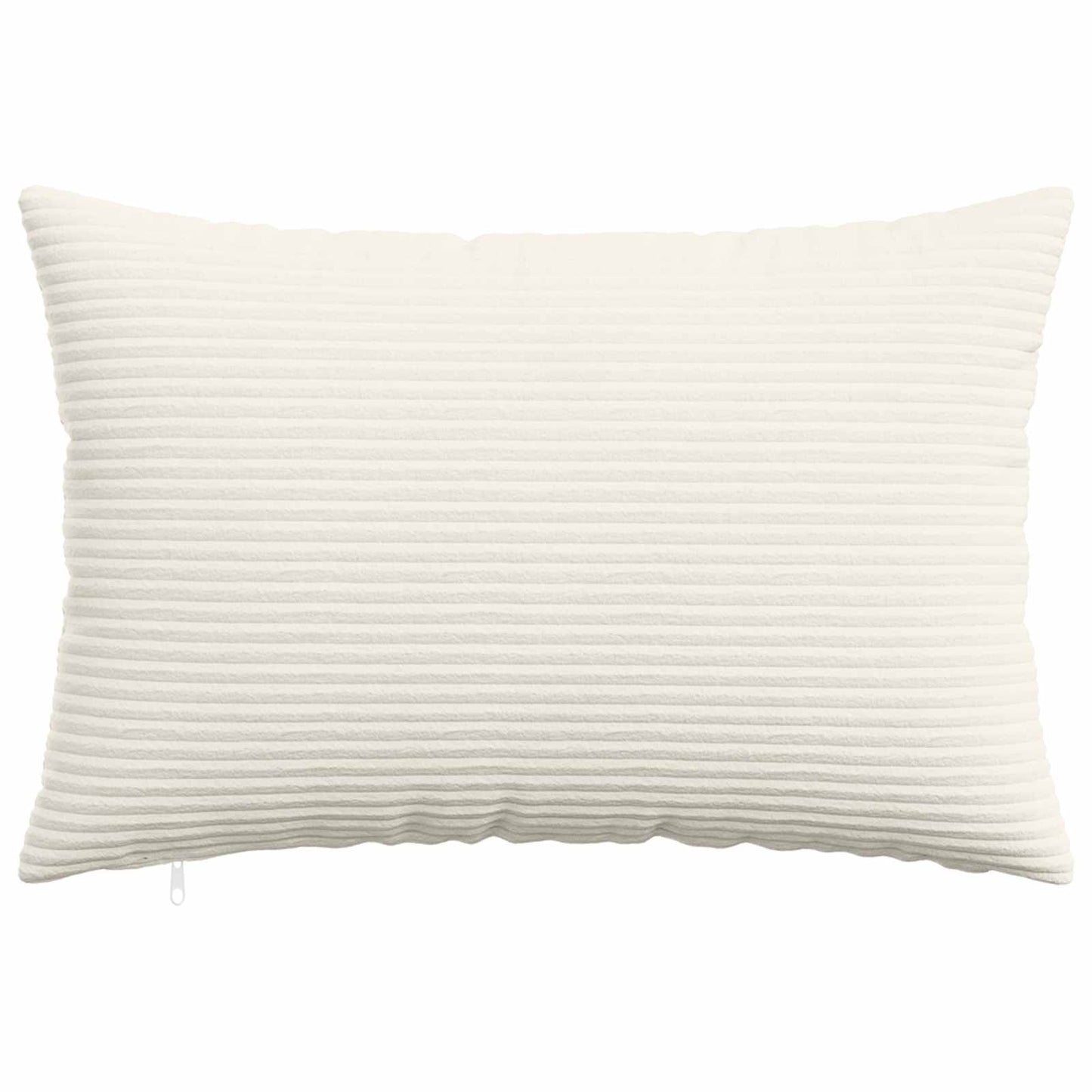 Cushion Cover 6 pcs HEERLEN Cream 50 x 80 cm Corduroy