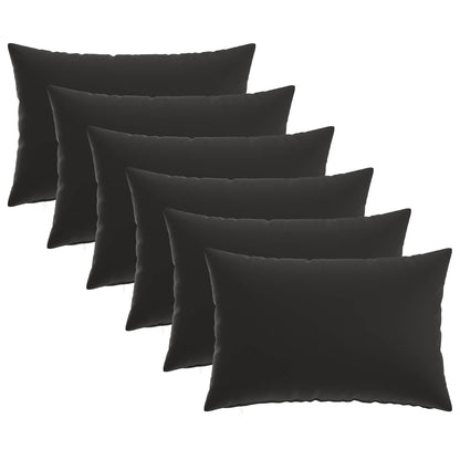 Cushion Cover 6 pcs HEERLEN Multicolour 50 x 80 cm Polyester