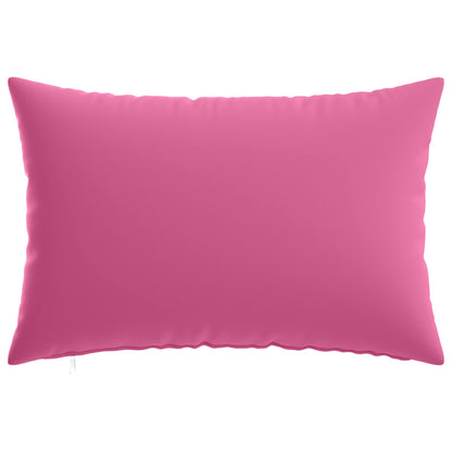 Cushion Cover 6 pcs HEERLEN Pink 50 x 80 cm Polyester
