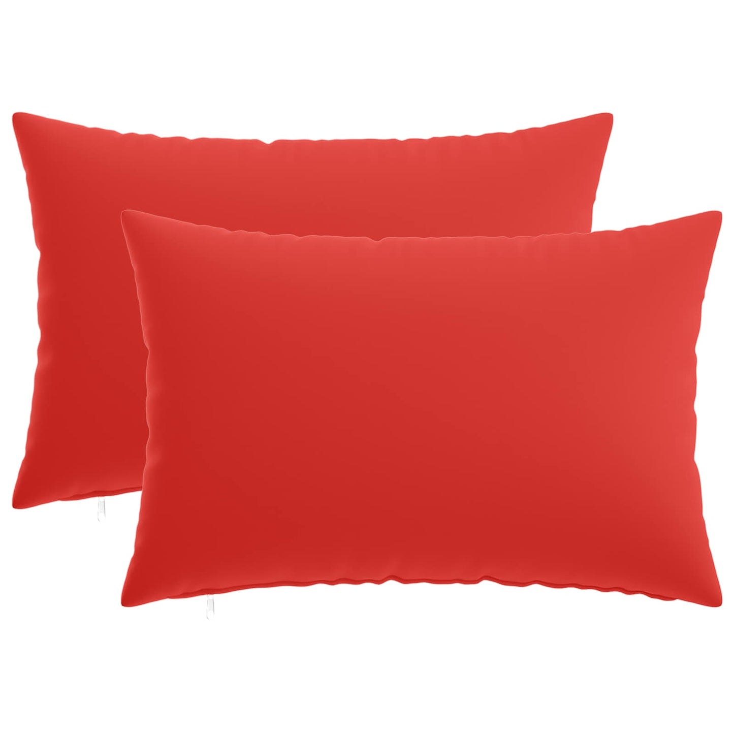 Cushion Cover 2 pcs HEERLEN Red 50 x 80 cm Polyester