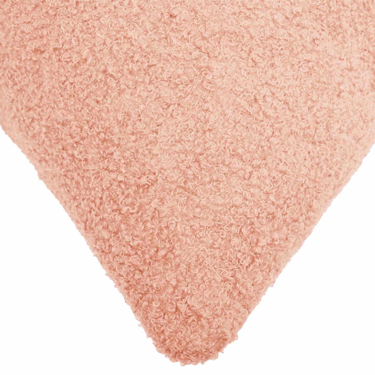 Cushion Cover 6 pcs HEERLEN Pink 55 x 55 cm Bouclé