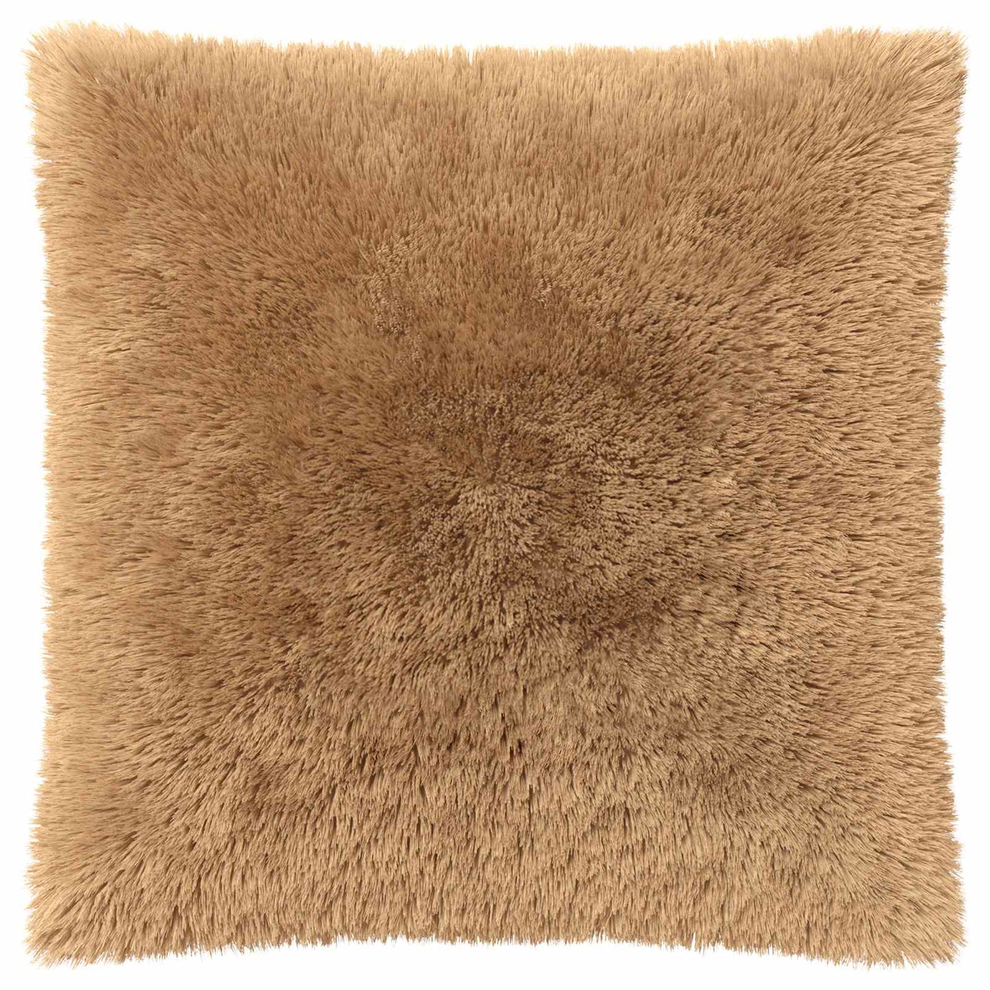 Cushion Cover 6 pcs HEERLEN Taupe 55 x 55 cm PV Fleece