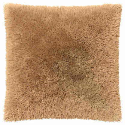 Cushion Cover 6 pcs HEERLEN Taupe 55 x 55 cm PV Fleece
