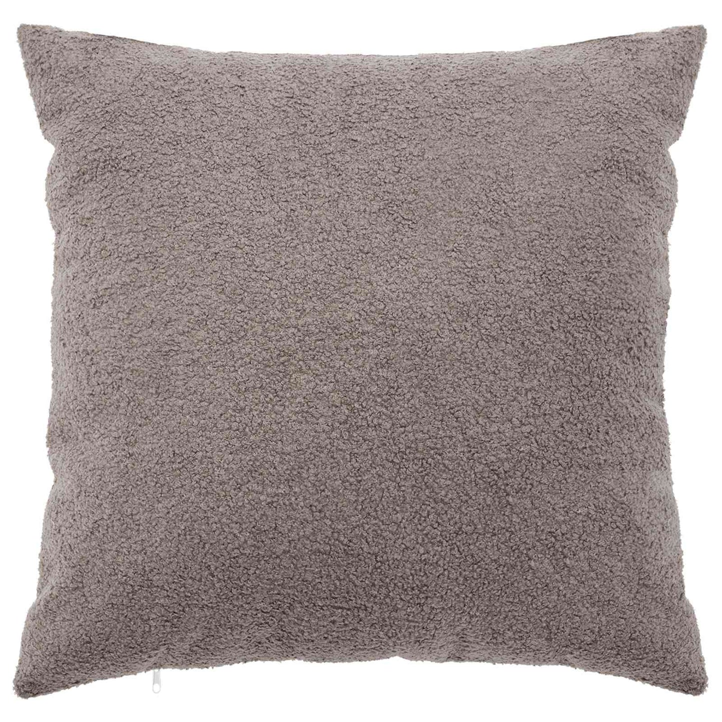 Cushion Cover 6 pcs HEERLEN Light Grey 60 x 60 cm Bouclé