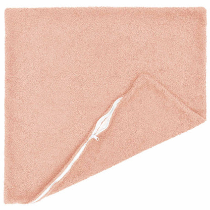 Cushion Cover 6 pcs HEERLEN Pink 60 x 60 cm Bouclé