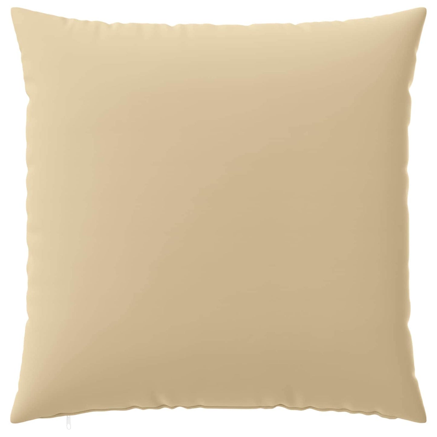 Cushion Cover 2 pcs HEERLEN Beige 60 x 60 cm Polyester