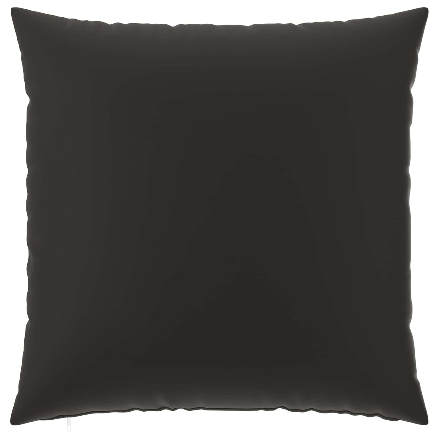 Cushion Cover 2 pcs HEERLEN Black 60 x 60 cm Polyester