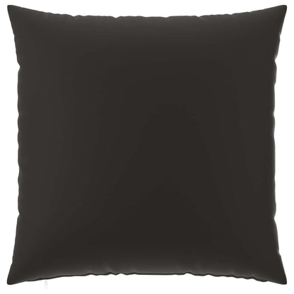 Cushion Cover 2 pcs HEERLEN Black 60 x 60 cm Polyester