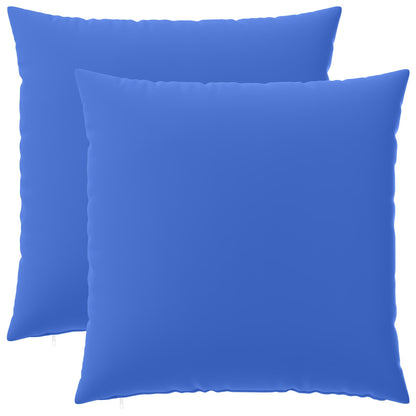 Cushion Cover 2 pcs HEERLEN Royal Blue 60 x 60 cm Polyester