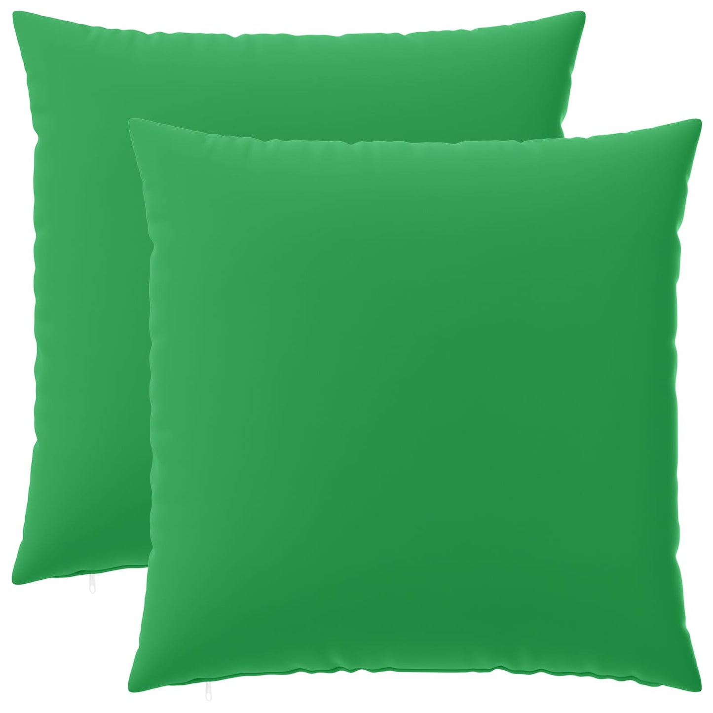 Cushion Cover 2 pcs HEERLEN Green 60 x 60 cm Polyester