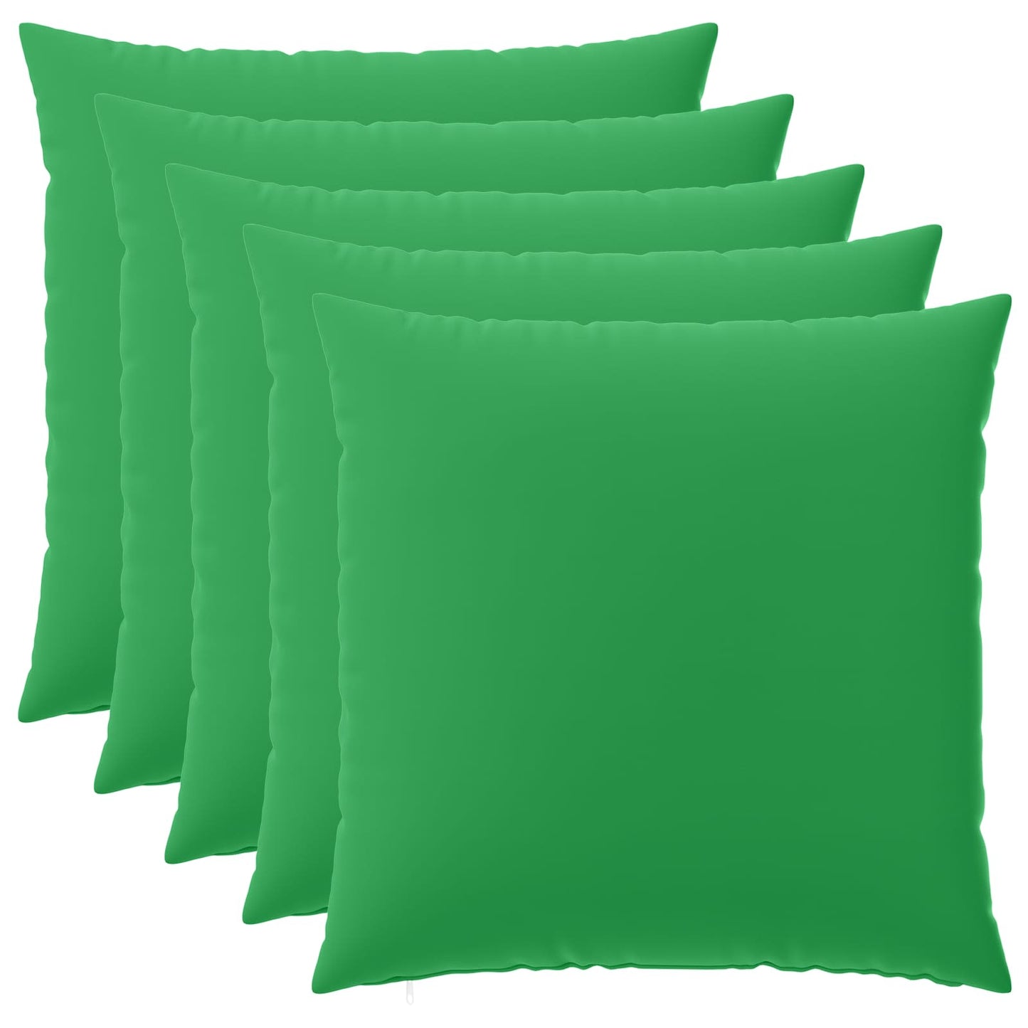Cushion Cover 6 pcs HEERLEN Green 60 x 60 cm Polyester
