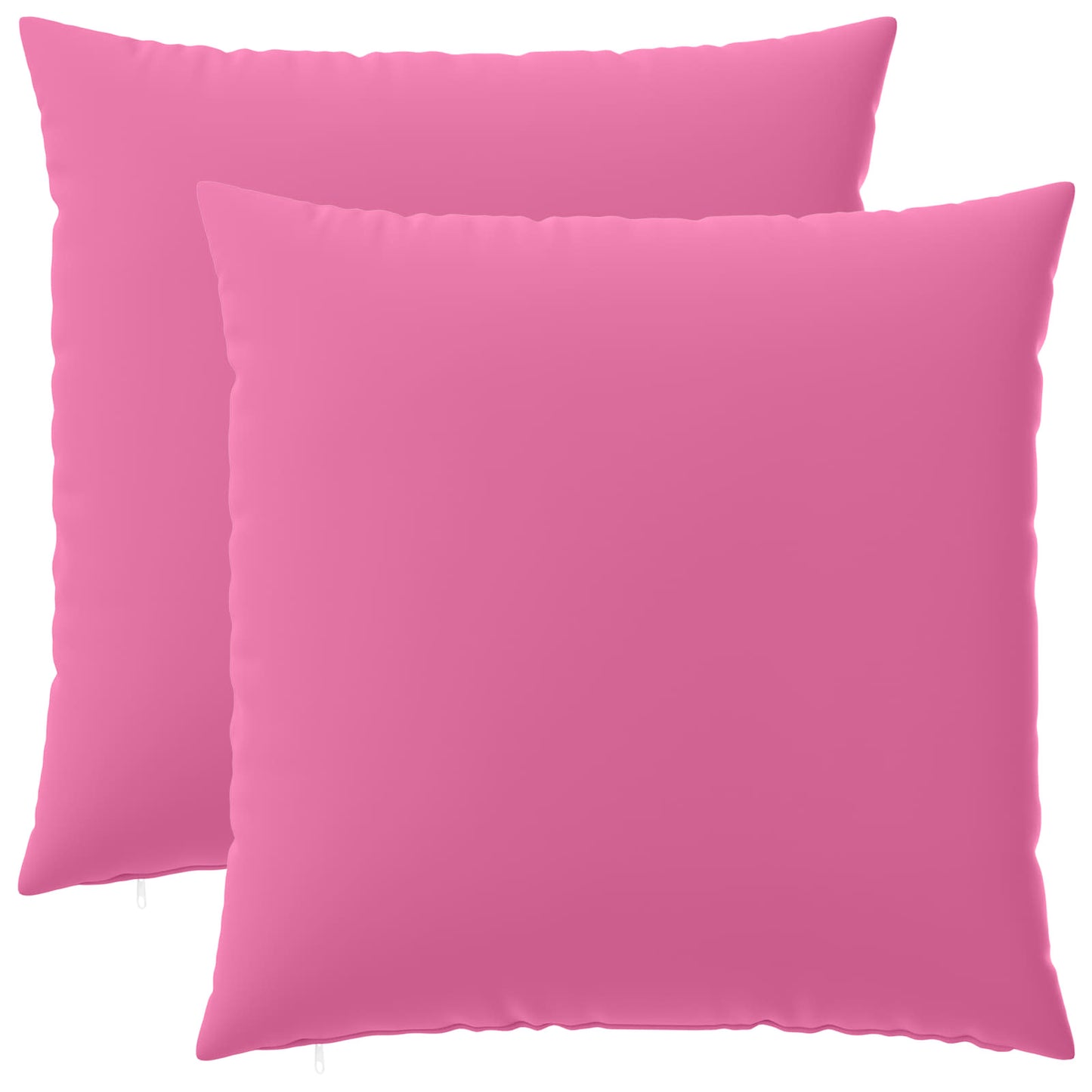 Cushion Cover 2 pcs HEERLEN Pink 60 x 60 cm Polyester