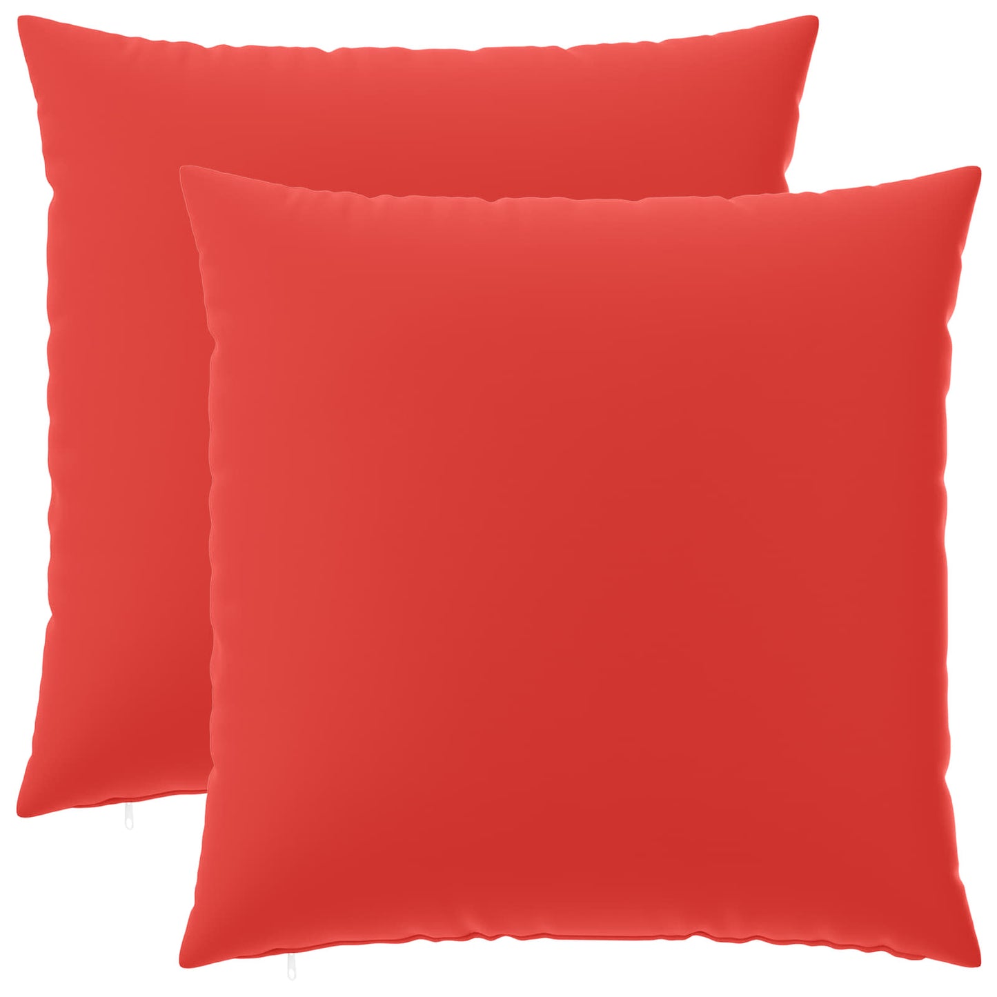 Cushion Cover 2 pcs HEERLEN Red 60 x 60 cm Polyester