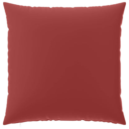 Cushion Cover 6 pcs HEERLEN Wine Red 60 x 60 cm Polyester