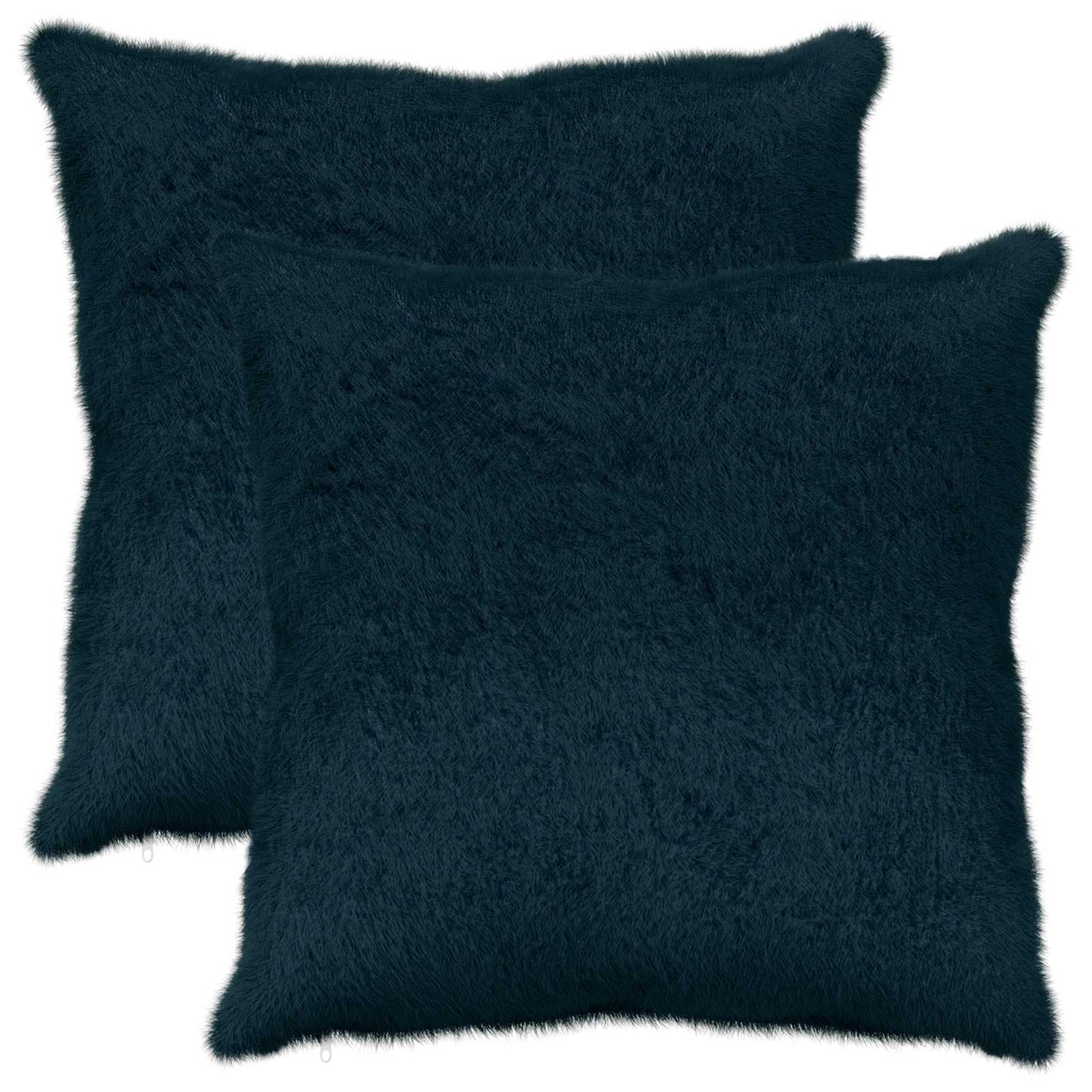 Cushion Cover 2 pcs HEERLEN Navy Blue 60 x 60 cm