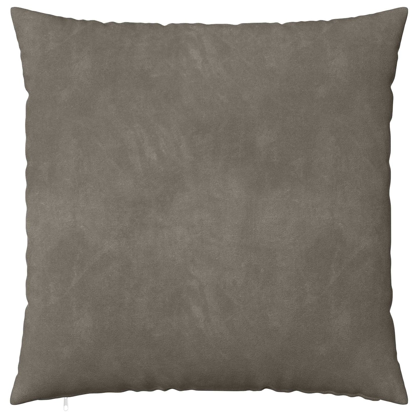 Cushion Cover 2 pcs HEERLEN Light Grey 65 x 65 cm Velvet