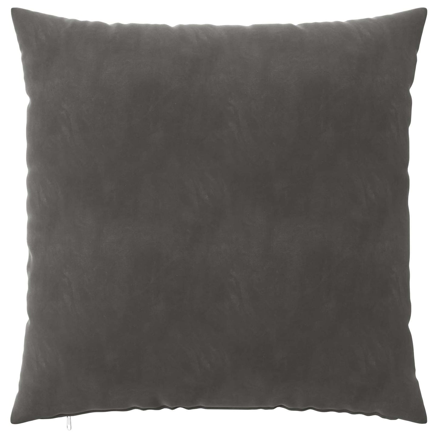 Cushion Cover 2 pcs HEERLEN Dark Grey 65 x 65 cm Velvet
