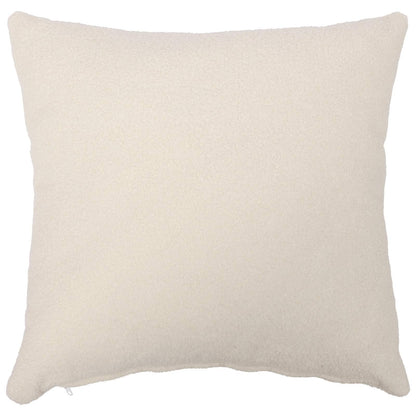 Cushion Cover 6 pcs HEERLEN Cream 65 x 65 cm Bouclé