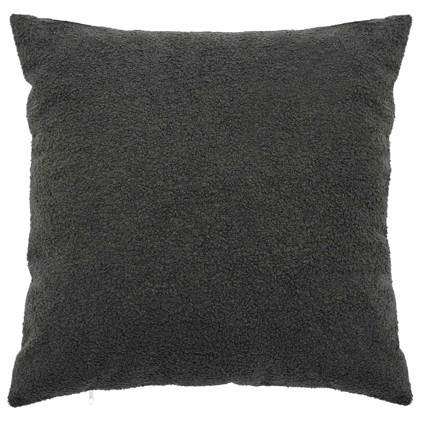 Cushion Cover 6 pcs HEERLEN Dark Grey 65 x 65 cm Bouclé