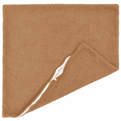 Cushion Cover 6 pcs HEERLEN Beige 65 x 65 cm Bouclé