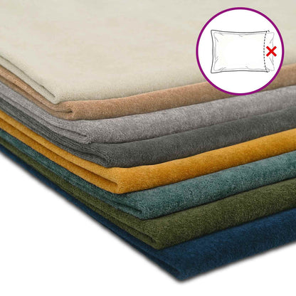 Cushion Cover 6 pcs HEERLEN Anthracite 65 x 65 cm
