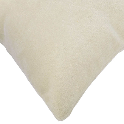 Cushion Cover 6 pcs HEERLEN Cream 65 x 65 cm Microfiber Fleece