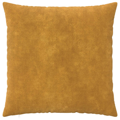 Cushion Cover 6 pcs HEERLEN Yellow 65 x 65 cm Microfiber Fleece