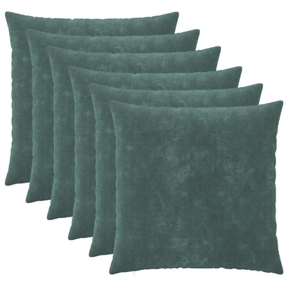 Cushion Cover 6 pcs HEERLEN Sea Blue 65 x 65 cm