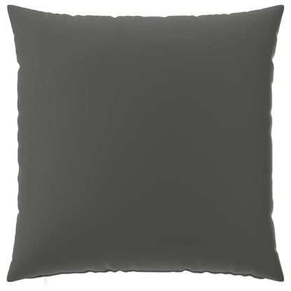 Cushion Cover 2 pcs HEERLEN Anthracite 65 x 65 cm Polyester
