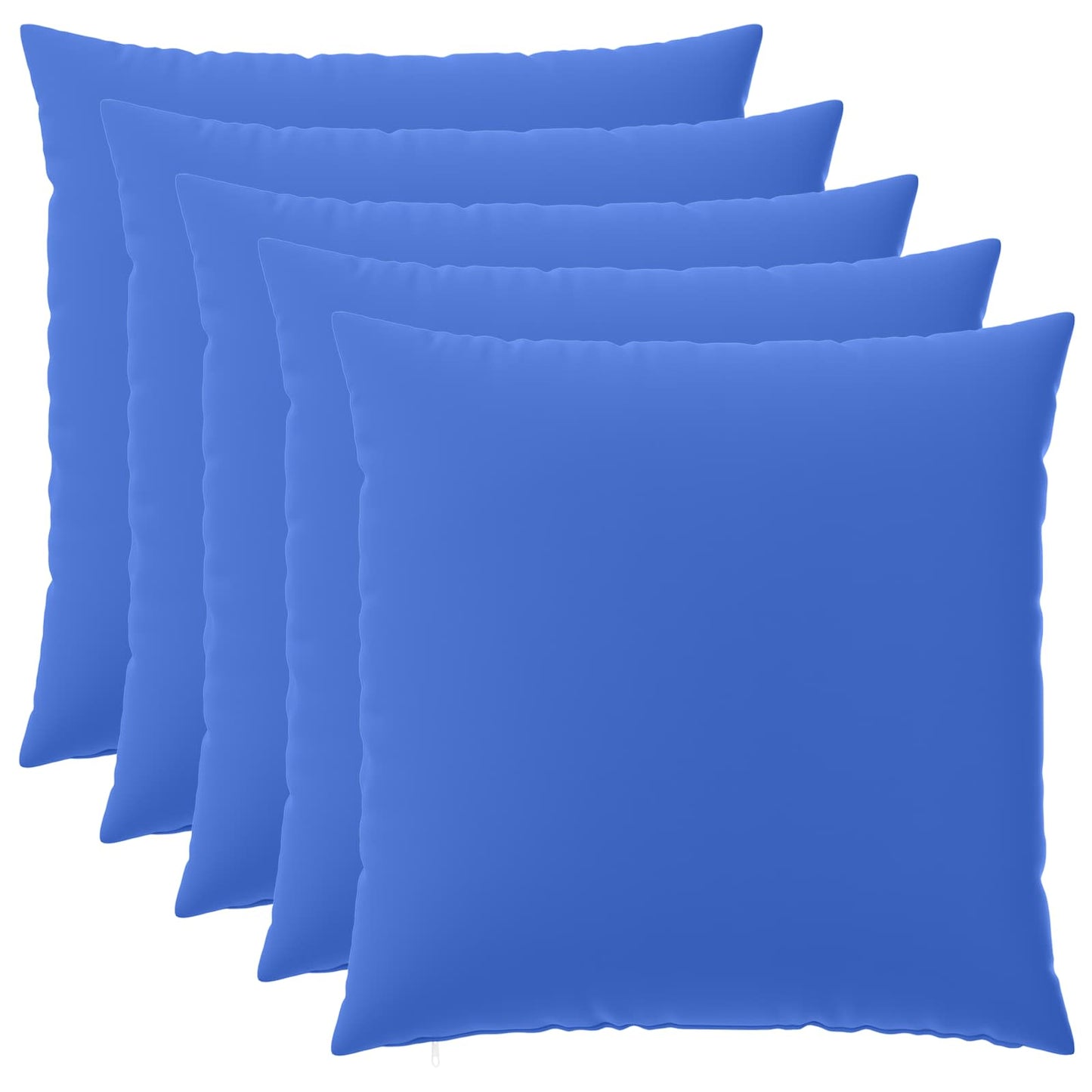 Cushion Cover 6 pcs HEERLEN Royal Blue 65 x 65 cm Polyester