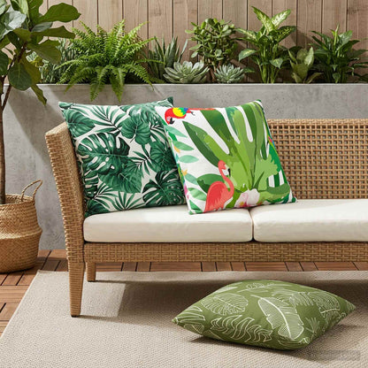 Cushion Cover 2 pcs HEERLEN Multicolour 65 x 65 cm Polyester