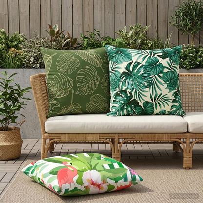 Cushion Cover 6 pcs HEERLEN Multicolour 80 x 80 cm Polyester