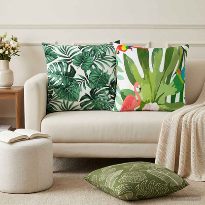 Cushion Cover 2 pcs HEERLEN Multicolour 65 x 65 cm Polyester