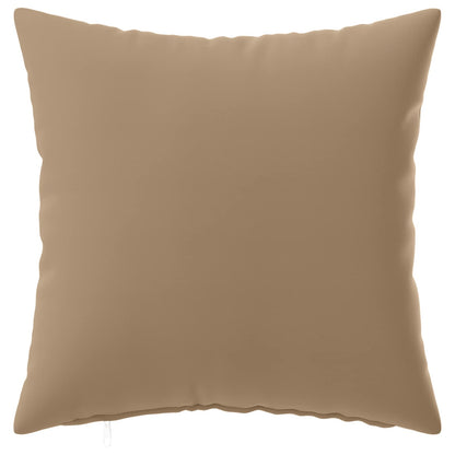 Cushion Cover 6 pcs HEERLEN Taupe 65 x 65 cm Polyester