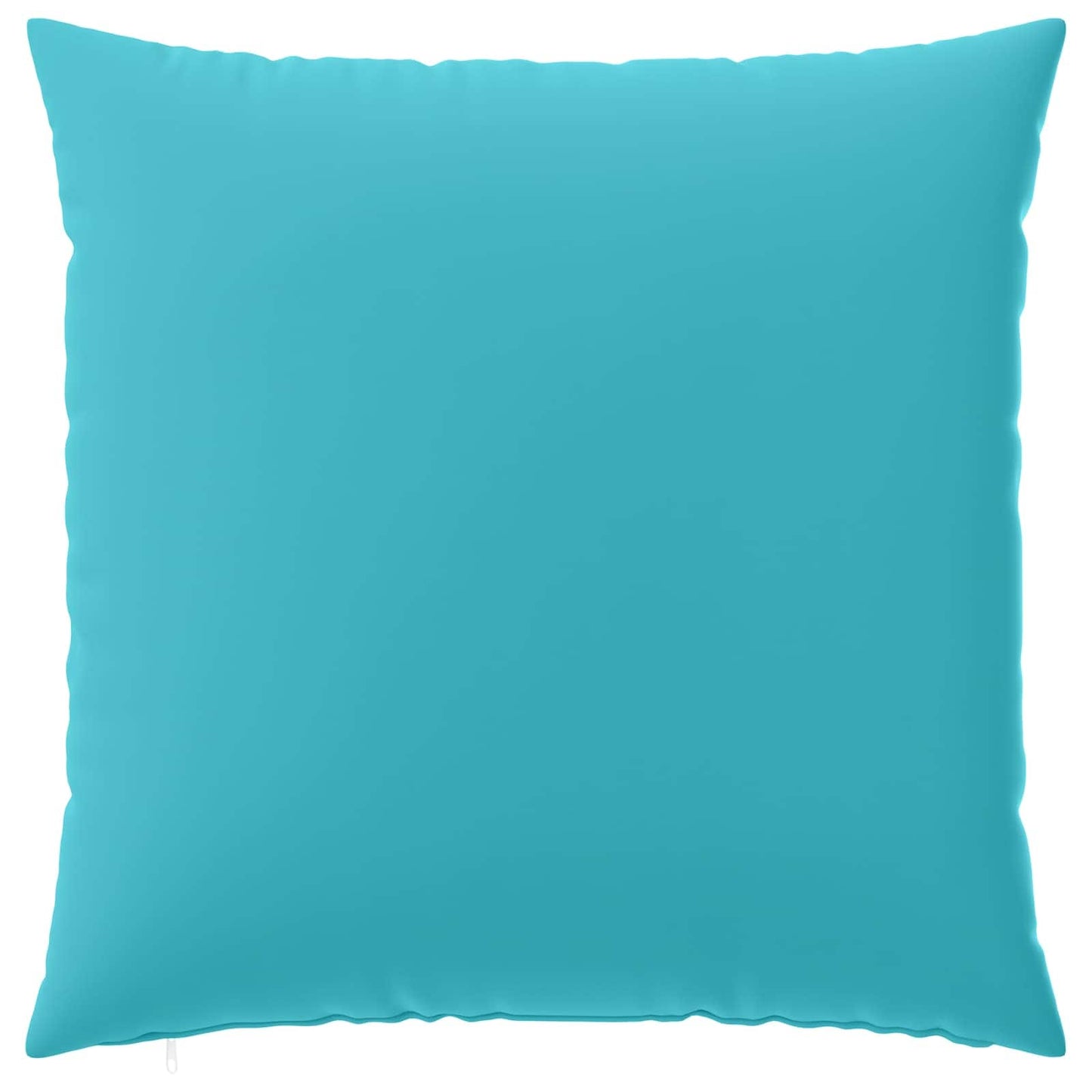 Cushion Cover 2 pcs HEERLEN Turquoise 65 x 65 cm Polyester