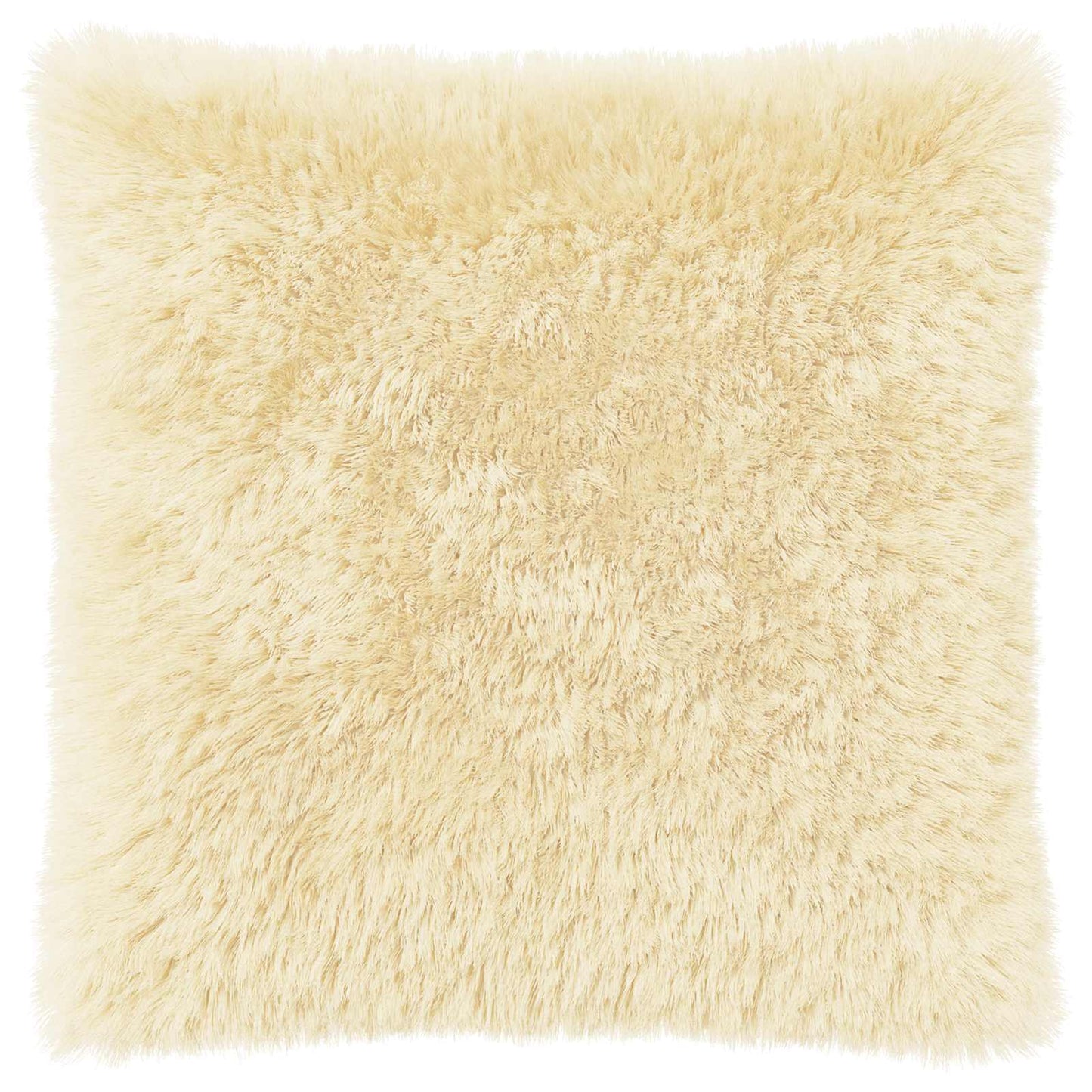 Cushion Cover 2 pcs HEERLEN Cream 65 x 65 cm PV Fleece