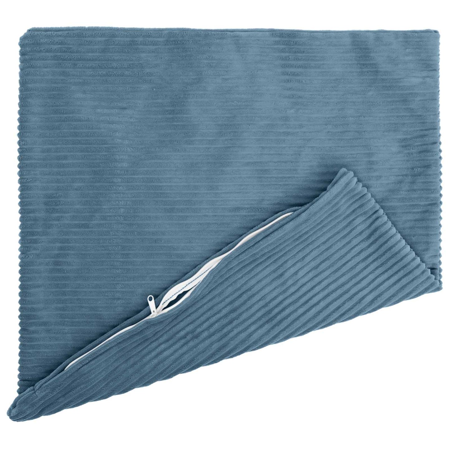Cushion Cover 6 pcs HEERLEN Blue 70 x 70 cm Corduroy