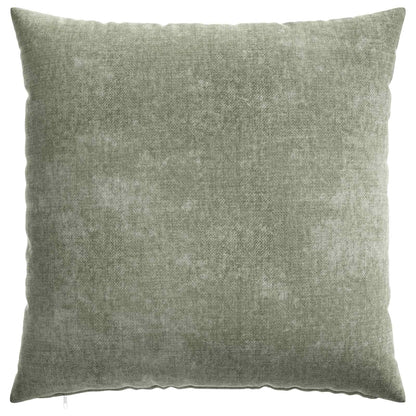 Cushion Cover 6 pcs HEERLEN Green 70 x 70 cm Chenille Fabric