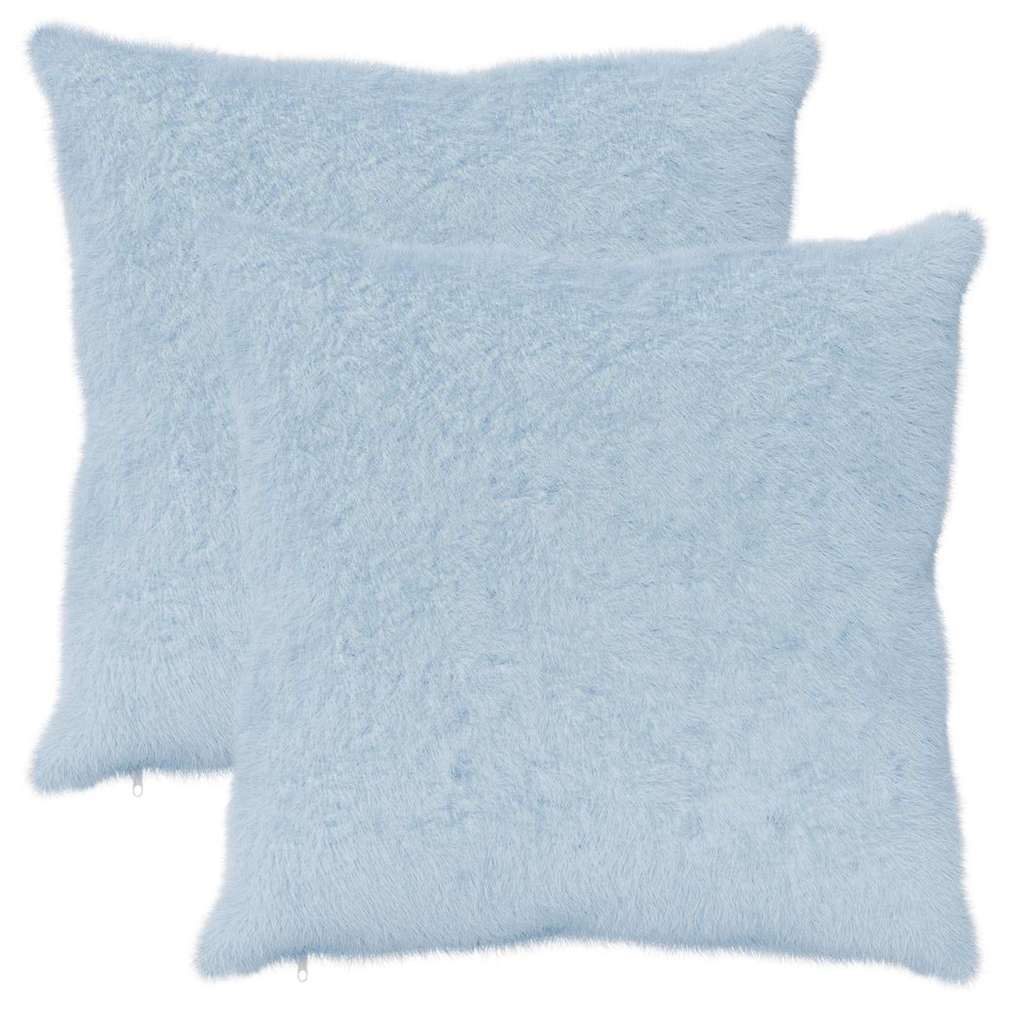 Cushion Cover 2 pcs HEERLEN Light Blue 70 x 70 cm