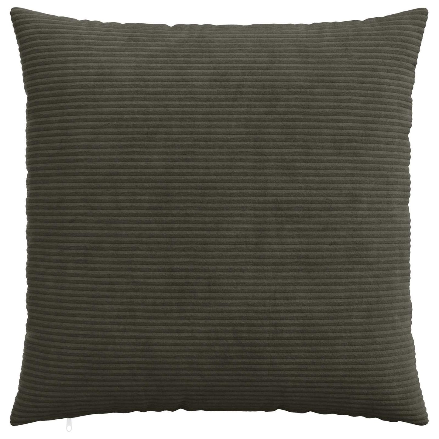 Cushion Cover 2 pcs HEERLEN Anthracite 80 x 80 cm Corduroy