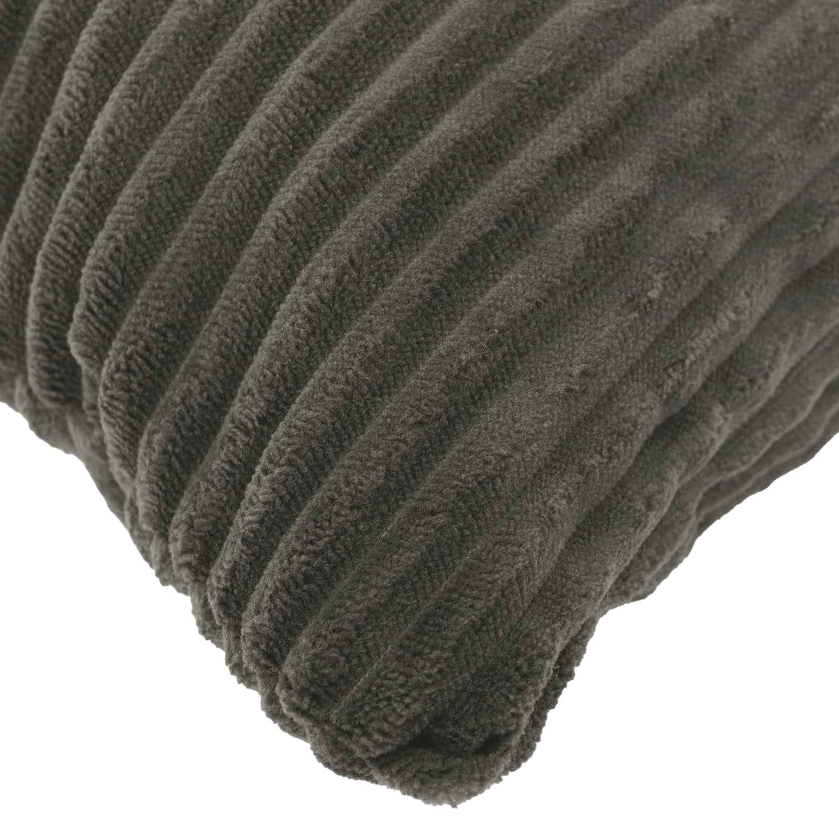 Cushion Cover 6 pcs HEERLEN Anthracite 80 x 80 cm Corduroy