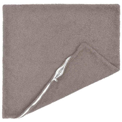Cushion Cover 6 pcs HEERLEN Light Grey 80 x 80 cm Bouclé