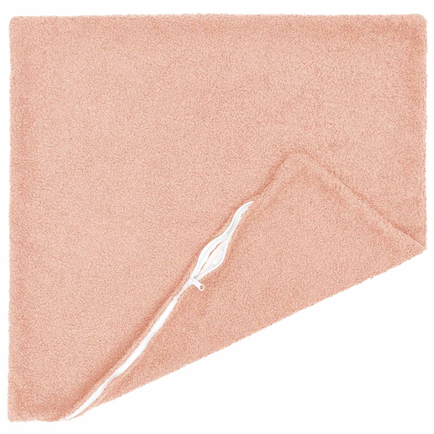 Cushion Cover 6 pcs HEERLEN Pink 80 x 80 cm Bouclé