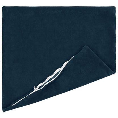 Cushion Cover 6 pcs HEERLEN Blue 80 x 80 cm Microfiber Fleece