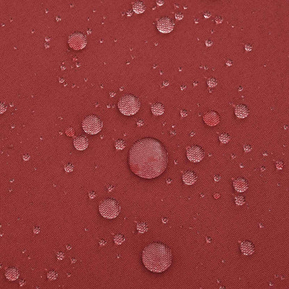 Cushion Cover 6 pcs HEERLEN Wine Red 80 x 80 cm Polyester
