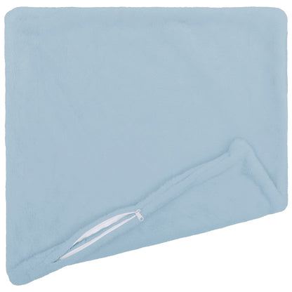Cushion Cover 2 pcs HEERLEN Light Blue 80 x 80 cm
