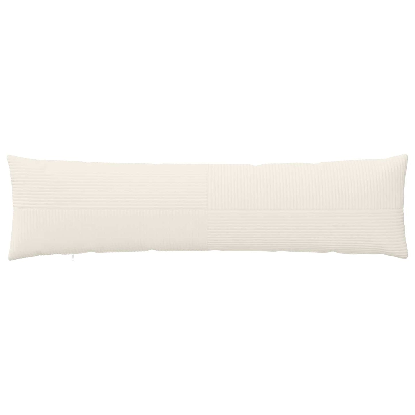 Cushion Cover 2 pcs ALMELO Cream 40 x 145 cm Corduroy