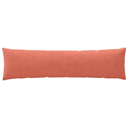 Cushion Cover 2 pcs ALMELO Red Orange 40 x 145 cm Corduroy